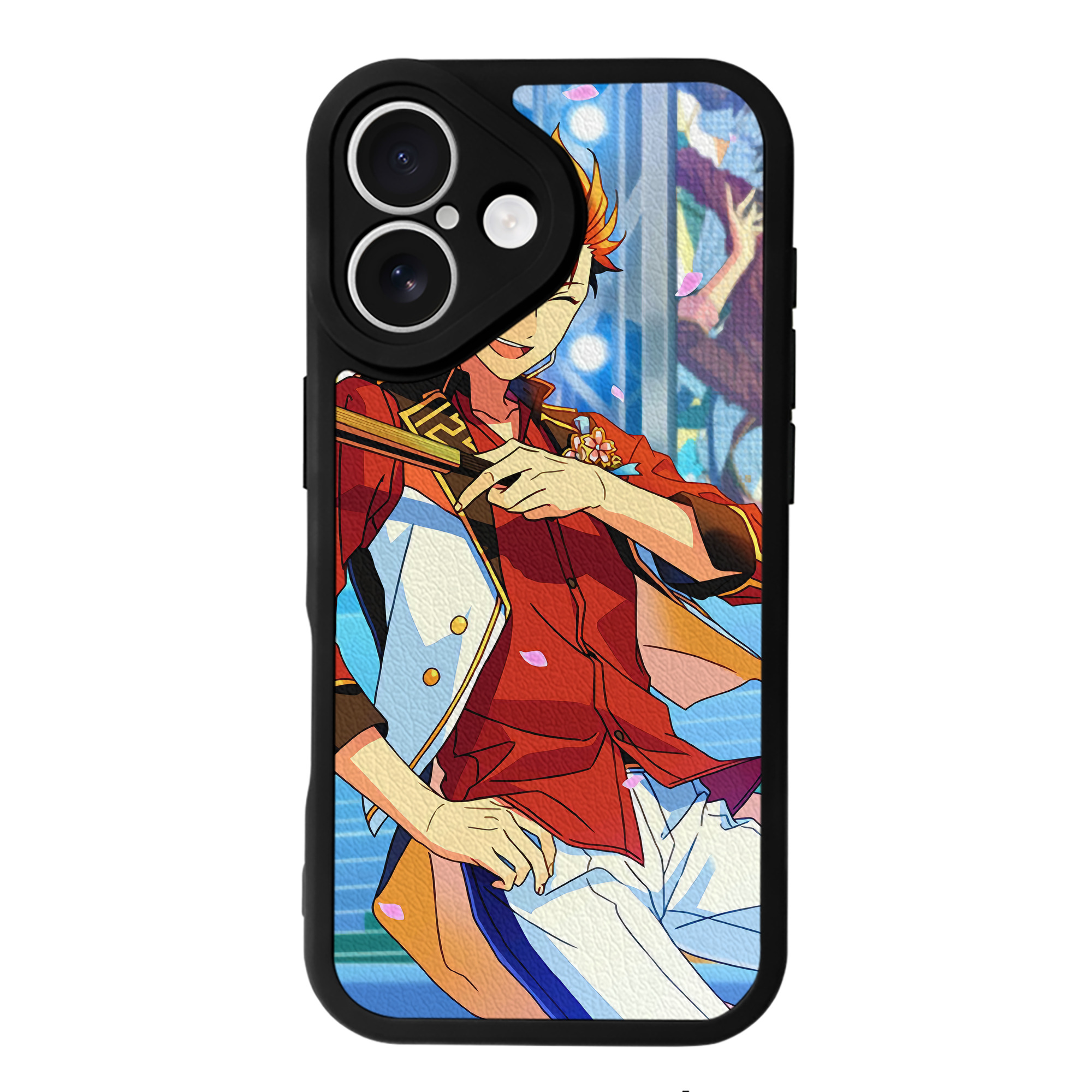 （画像用） あんさんぶるスターズ! Ensemble Stars 【iPhone 16シリーズ対応】シリコンスマホケース（レザー調） 材質：シリコン